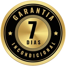 Selo de garantia incondicional de 7 dias
